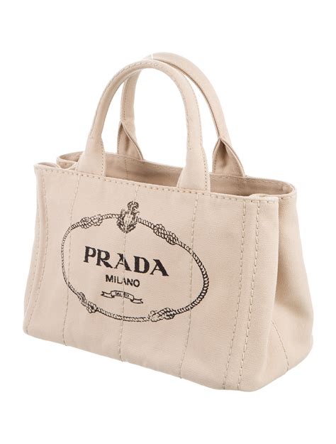 prada canvas oouche|designer tote bags Prada.